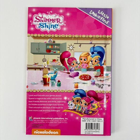 2/$6 Nickelodeon Shimmer and Shine Little Look and Find book (Hardcover) - Picture 5 of 9